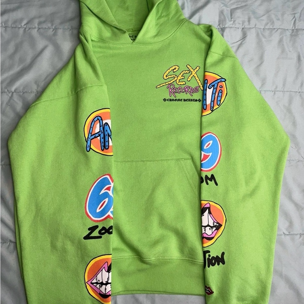 CHROME HEARTS MATTY BOY SEX RECORDS HOODIE